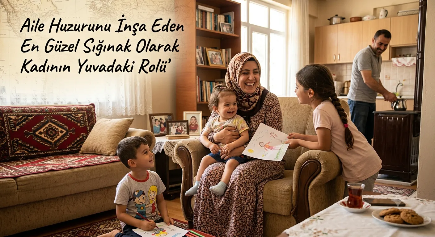 Aile Huzurunu İnşa Eden En Güzel Sığınak Olarak Kadının Yuvadaki Rolü