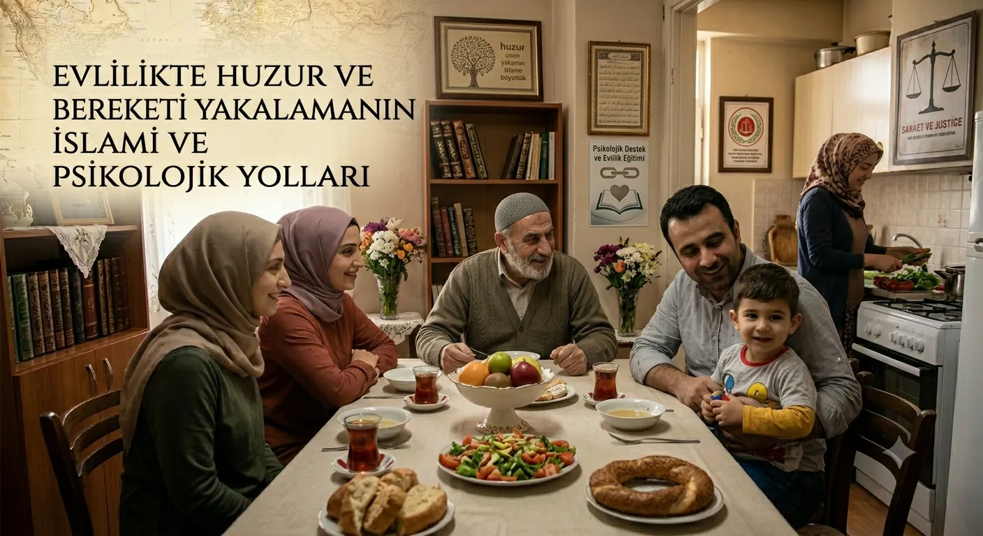 Evlilikte Huzur ve Bereketi Yakalamanın İslami ve Psikolojik Yolları