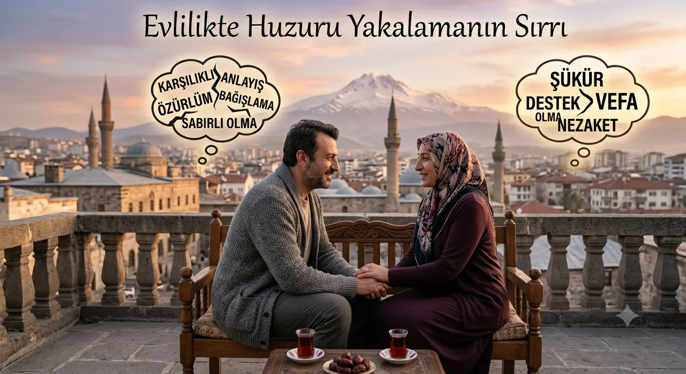 Evlilikte Huzuru Yakalamanın Sırrı
