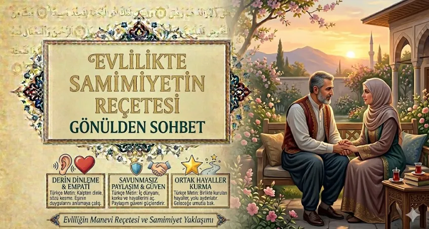 Evlilikte Samimiyetin Reçetesi Gönülden Sohbet