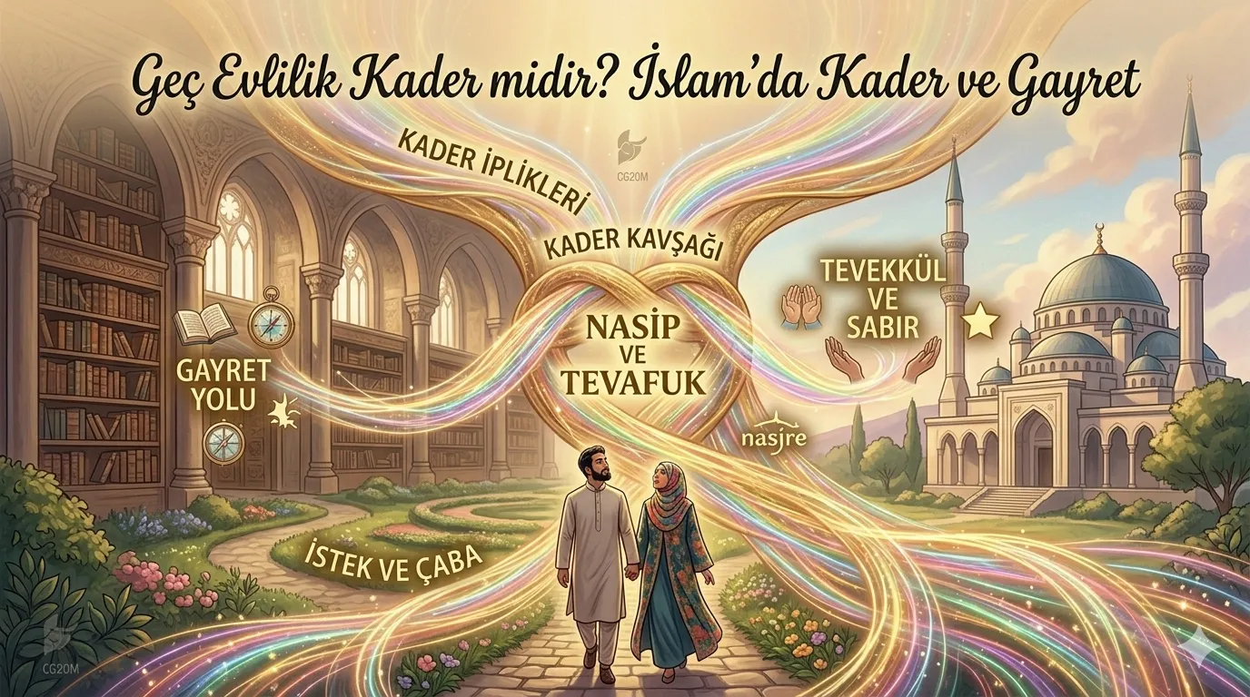 Geç Evlilik Kader midir? İslam'da Kader ve Gayret