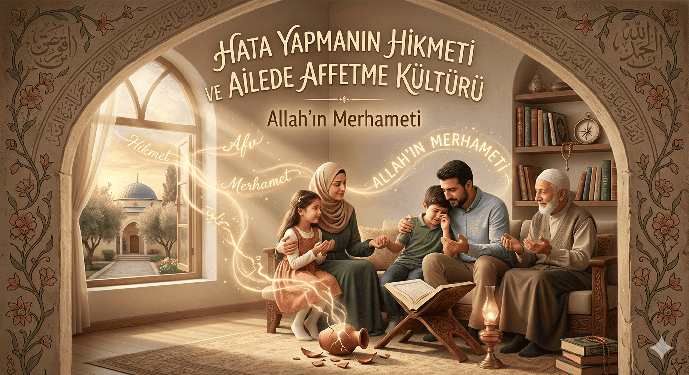 Hata Yapmanın Hikmeti ve Ailede Affetme Kültürü Allah'ın Merhameti