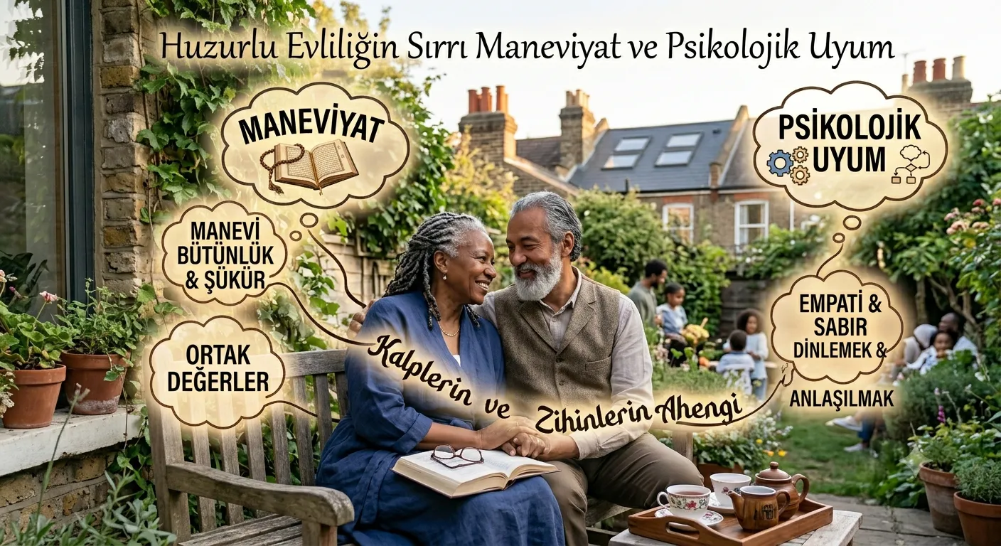 Huzurlu Evliliğin Sırrı Maneviyat ve Psikolojik Uyum