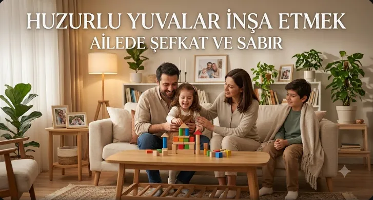 Huzurlu Yuvalar İnşa Etmek Ailede Şefkat ve Sabır