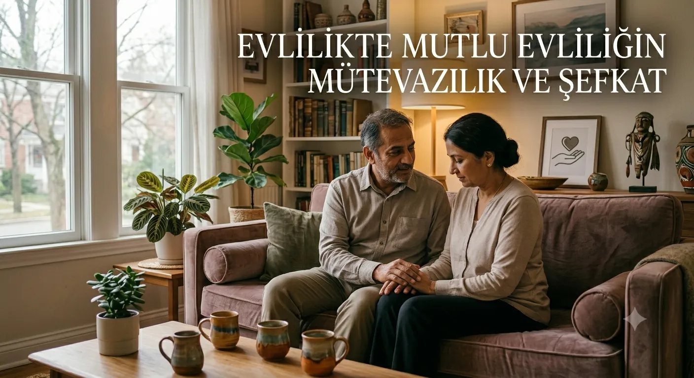 İslam'da Mutlu Evliliğin Sırları Mütevazılık ve Şefkat