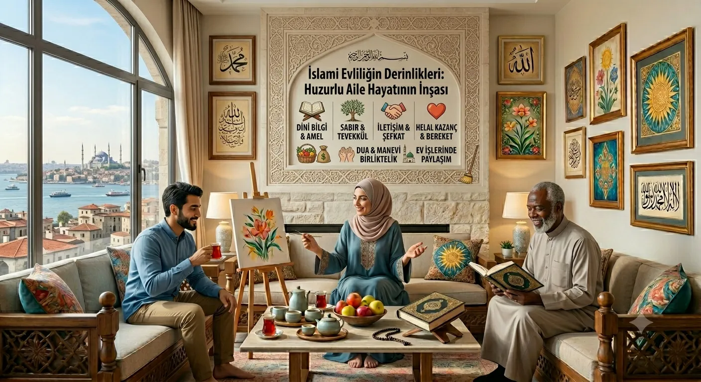 İslami Evliliğin Derinlikleri Huzurlu Aile Hayatının İnşası