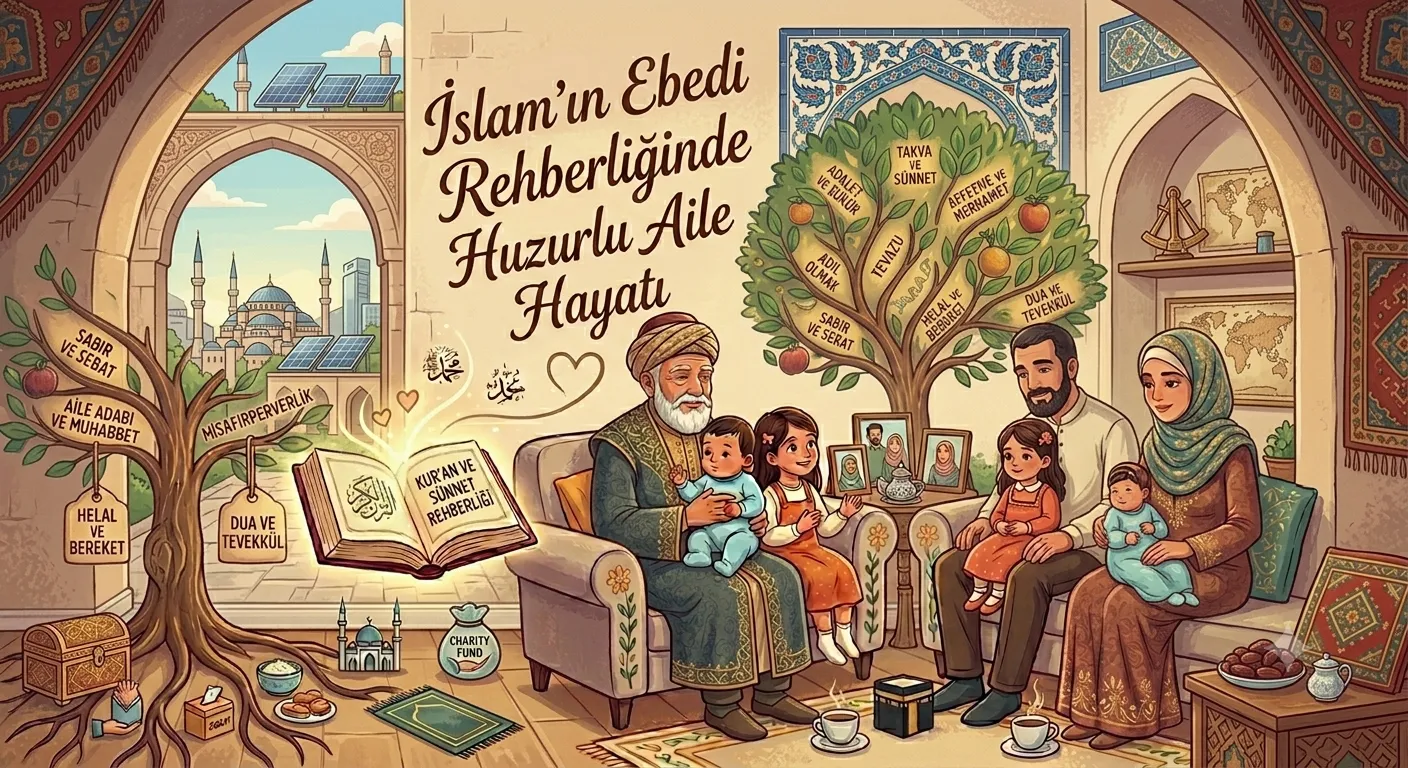 İslam'ın Ebedi Rehberliğinde Huzurlu Aile Hayatı